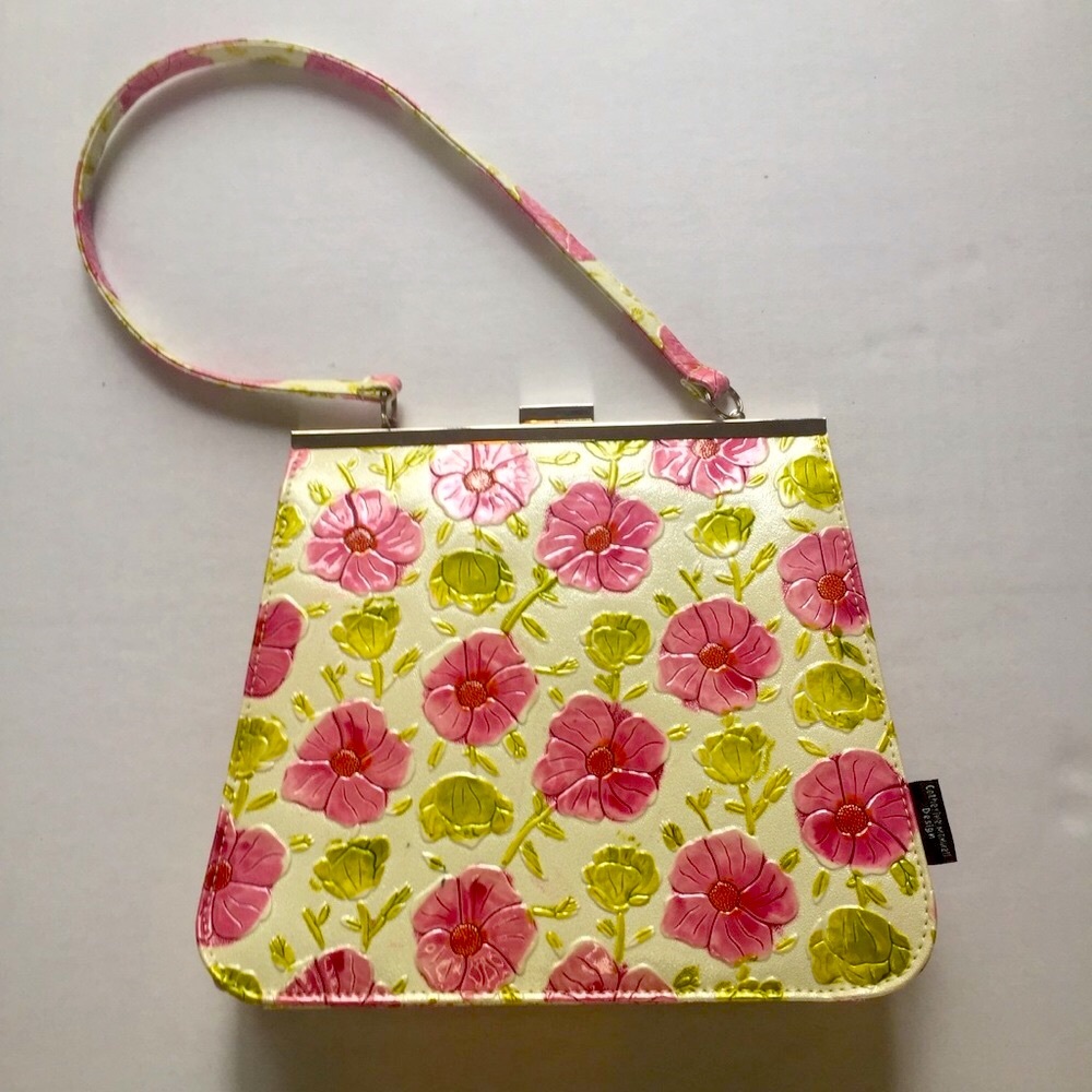 Catherine Manuell Floral Purse